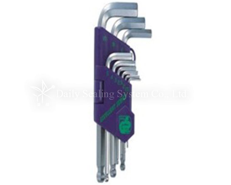 9PCS BALL HEAD HEX KEY WRENCH SET